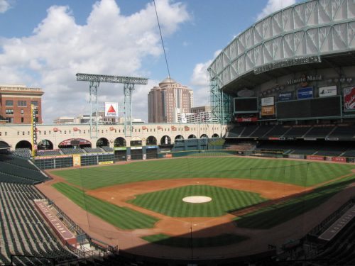 houston astros stadium outside